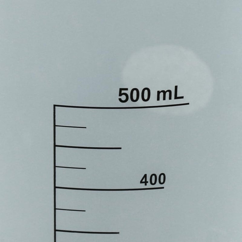ULAB Scientific stackable graduated plastic beaker set, 6 sizes 50ml 100ml 250ml 500ml 600ml 1000ml, with easy-to-read printings in black, UBP1002 - Image 4